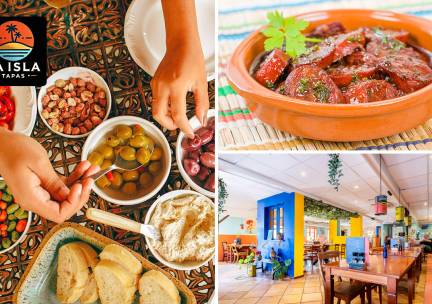 Onbeperkt tapas + drankje + nagerecht op Texel
