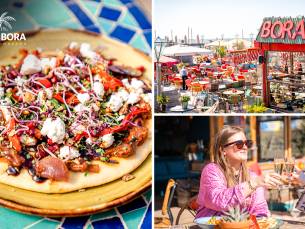 Sunset-pizza naar keuze bij Bora Bora Beachfoodclub