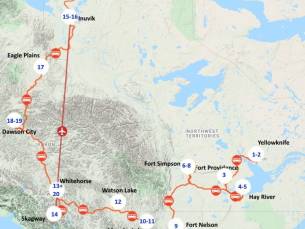 Het hoge Noorden van Canada (22 dagen)