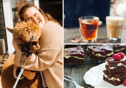 Alpaca Winter Meet & Feed + drankje naar keuze + gebak bij Wilgenhart