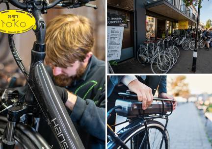 Onderhoudsbeurt (klein of groot) of e-bike huren