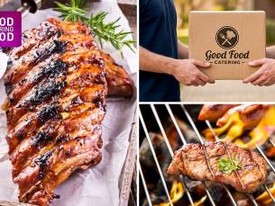 Hoofdgerecht naar keuze, lunchbox of BBQ-box voor afhaal