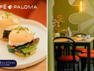 Lunchgerecht naar keuze + evt. taart bij CafÃ© Paloma