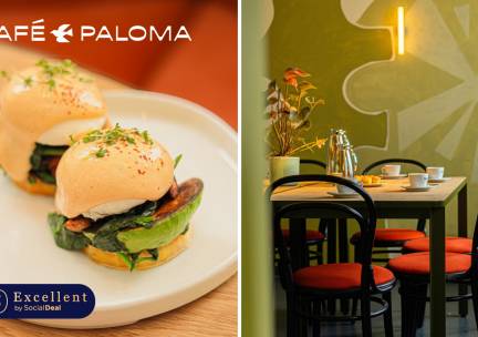 Lunchgerecht naar keuze + evt. taart bij CafÃ© Paloma