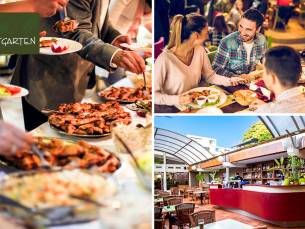 Mediterraan all-you-can-eat-buffet, -ontbijt of -brunch in het PG Restaurant in Aken