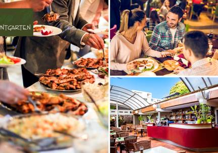 Mediterraan all-you-can-eat-buffet, -ontbijt of -brunch in het PG Restaurant in Aken