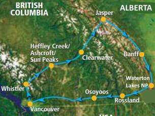 Western Canada Rocky Mountain Experience (18 dagen)