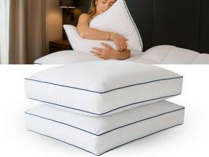 Hotel Boxkussens Met Ademende Anti-Allergische Tijk