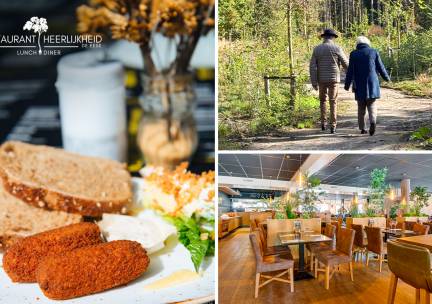 Wandelarrangement incl. drank + gebak + 2-gangenlunch