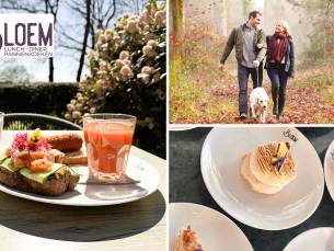 Wandelarrangement incl. warme drank, gebak en lunch bij restaurant Bloem