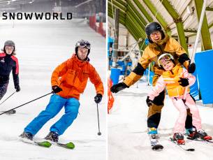 Skipas bij SnowWorld