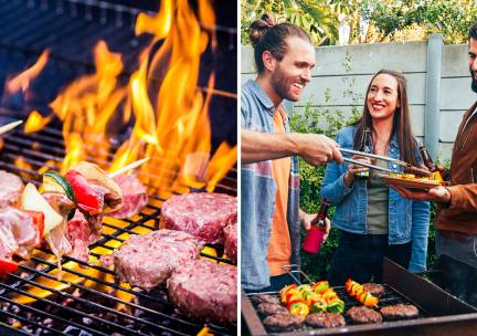 BBQ-pakket of snackpakket voor afhaal