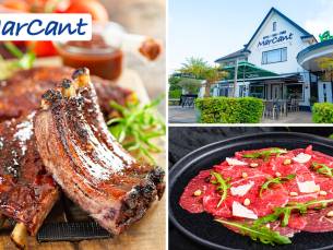 3-gangendiner Ã  la carte + brood bij MarCant Tubbergen