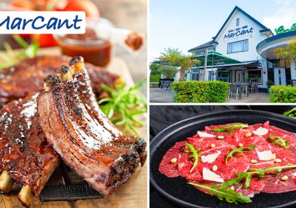 3-gangendiner Ã  la carte + brood bij MarCant Tubbergen