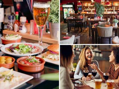 High beer of high wine bij Red's Tapas Grill & Bar