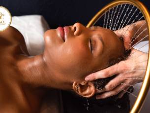 Head spa + evt. gezichtsbehandeling (60, 75 of 120 min)