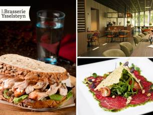 2-gangen keuzelunch bij Brasserie Ysselsteyn