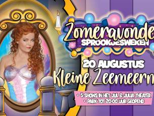 Entree De Kleine Zeemeermin op 20 augustus in Kinderpretpark Julianatoren