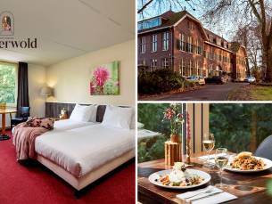 Overnachting(en) voor 2 + onbijt + late check-out + evt. dinerbuffet in Almen
