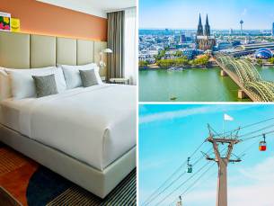 Overnachting voor 2 + ontbijt + CologneCard in Keulen