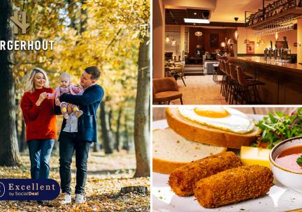 Wandelarrangement incl. koffie + gebak + 2-gangenlunch