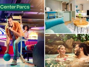 Weekend of midweek weg voor 2 bij Center Parcs Mystery Park in Nederland