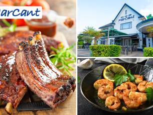 3-gangendiner Ã  la carte + brood bij MarCant Tubbergen