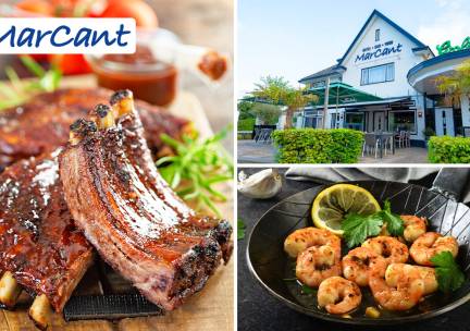 3-gangendiner Ã  la carte + brood bij MarCant Tubbergen