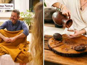 1 of 3 energetische behandelingen (60 min) of cacao-transformatiereis (120 min)