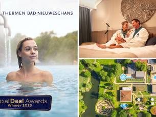 Overnachting voor 2 + ontbijt + dag wellness