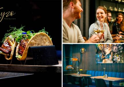 Shared dining-diner + wijn, bier of fris naar keuze bij Kyzo
