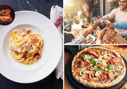 Italiaans 3-gangen keuzediner bij La Takia Pizzeria Restaurant