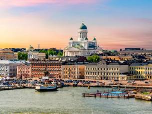 Fly & train door Midden- en Zuid Finland incl. treinreis, vlucht en ontbijt