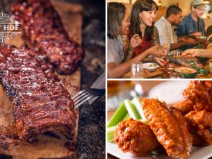 All-You-Can-Eat Ribs & Wings bij Het Hof van Lathum