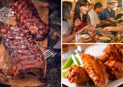 All-You-Can-Eat Ribs & Wings bij Het Hof van Lathum