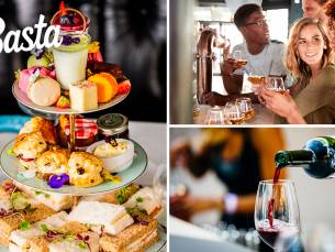 High tea, beer, wine of cocktail (2 uur)