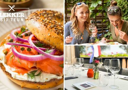 2-gangen keuzelunch bij Lekker bij Teun