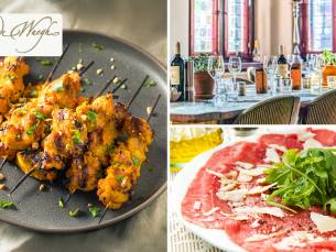 2-, 3- of 4-gangendiner Ã  la carte in hartje Hoorn