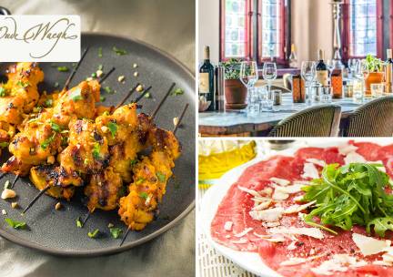 2-, 3- of 4-gangendiner à la carte in hartje Hoorn