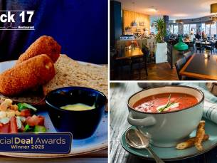 2-gangen keuzelunch bij Dock 17