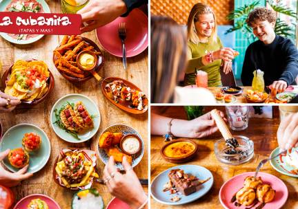 Onbeperkt tapas, drankjes en desserts bij La Cubanita in Weert