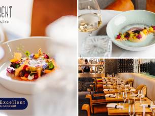 5- of 6-gangendiner van de chef + amuse bij Restaurant Florent