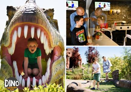 Entree Dino Experience Park + Jurassic Golf