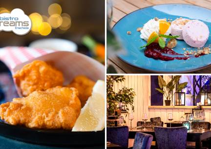 3-gangen keuzediner bij Bistro Dreams