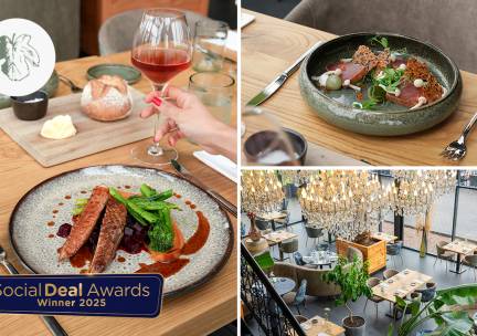 3-gangendiner van de chef + zuurdesembrood + amuse bij Restaurant Vinck