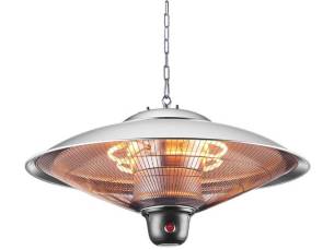 Blooboost Terrasverwarmer Elektrisch - Heater - Hangend - 3 Standen - Tot 2000W - Zwart