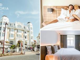 Overnachting voor 2 + cava + late check-out + evt. ontbijt in De Haan