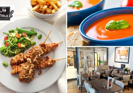 3-gangen keuzediner bij Bistro Smul