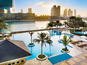 8 daagse vliegvakantie naar Beach Rotana in abu dhabi, verenigde arabische emiraten