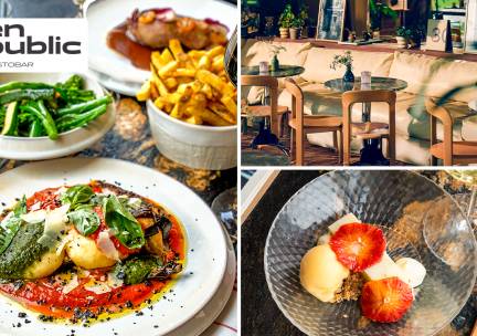 3-gangendiner Ã  la carte bij En Public